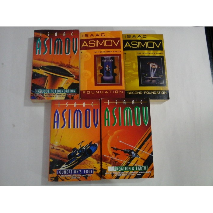 ISAAC ASIMOV - The FOUNDATION Saga - 5 volume